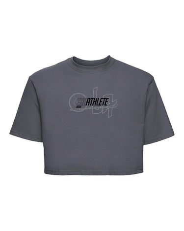 CAMISETA CROP OVERSIZE WEIGHTLIFTING