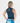 TITAN WEAR CAMISETA CROP SIN MANGAS ECOACTIVE (Clean & Jerk Navy/ Light Blue)